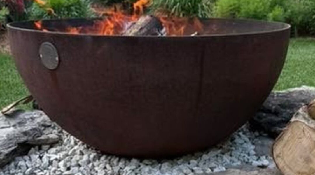 What is a Burn Bowl  #Burnbowl Backyard #Firepit?